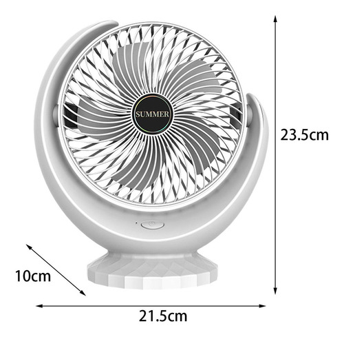 Shaoke Ventilador De Escritorio Ventilador De Mesa, Viento