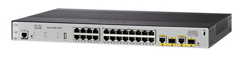 Enrutador Seguridad Gigabit Ethernet Cisco 891 Sfp 24 Puerto