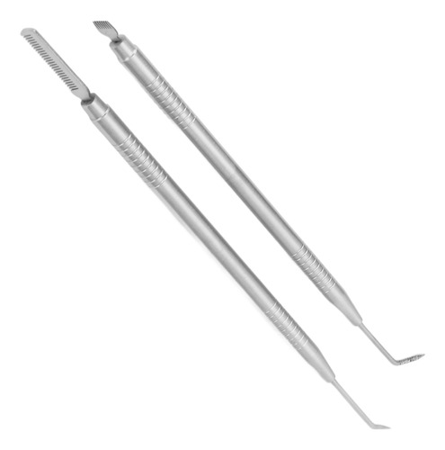 Herramienta De Separación De Pestañas, 2 En 1, De Acero Inox