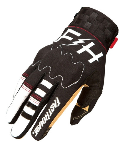 Guantes Ciclismo Downhil Fasthouse Speed Style Blaster Negro