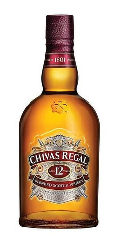 Imagen 12 de 12 de Chivas Regal 12 Años Scotch - 750 mL - Unidad - 1 - Botella