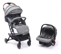 Comprar Coche Travel System Ultracompacto Sprint Kiddy Con Huevito Color Gris Color del chasis Negro
