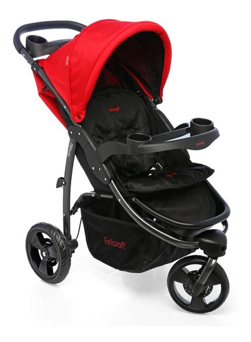 Cochecito Coche Bebé Jogger De 3 Ruedas Simply Felcraft 