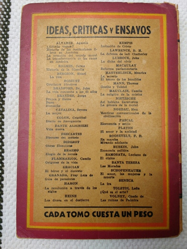 Oraciones Fúnebres Bossuet Biblioteca De Ideas Tor (Usado)