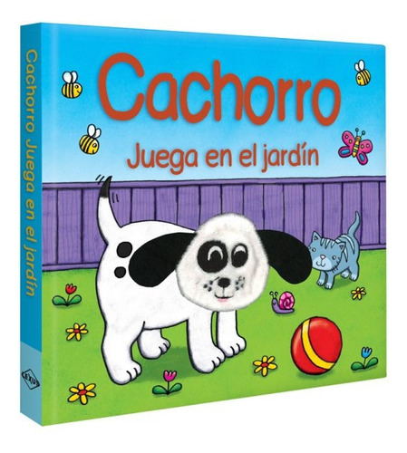 Cachorro Juega En El Jardin