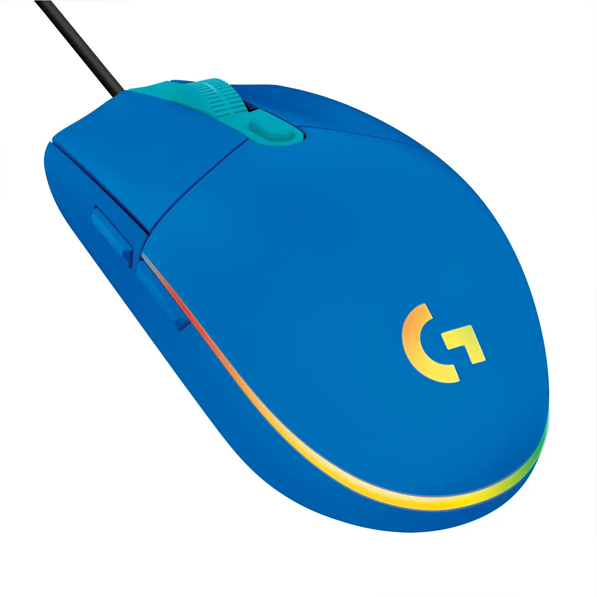 Mouse Gamer Logitech G G203 Lightsync con RGB y 8000 DPI Azul