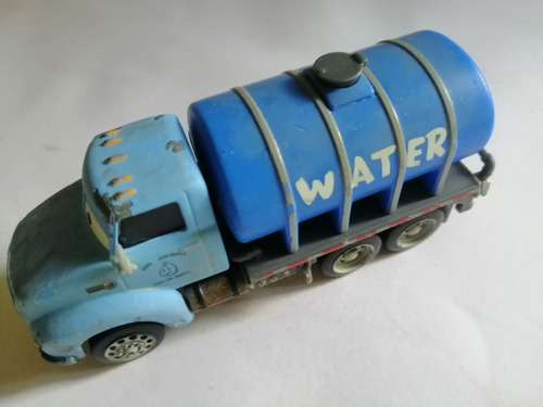 Disney Pixar Cars Mr. Drippy Water Truck Pipa Agua Azul Car