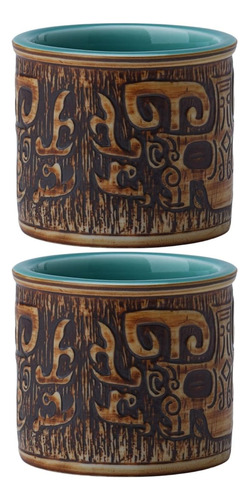 Set De 2 O 4 Tazas De Espresso De Cerámica, Tazas De Café Es