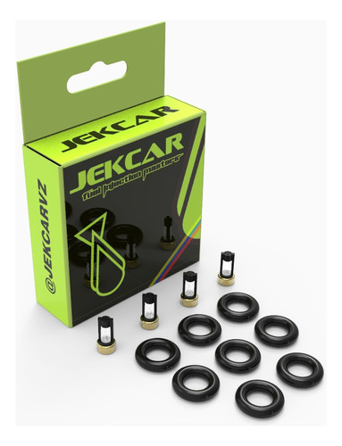 Kit001 Sellos Y Microfiltros Inyectores Nbr Geely Ck 