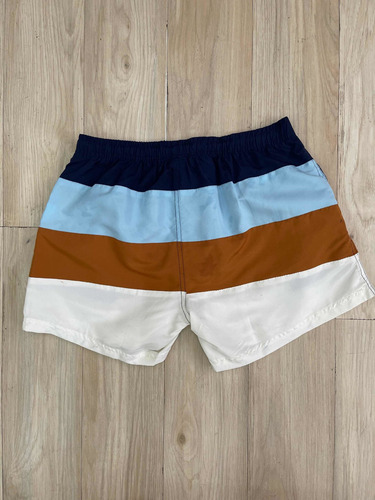 Short De Baño Malla Rayado 4 Colores Hombre The Big Shop