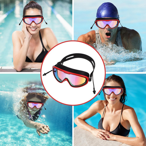 1 Par De Gafas De Natación Para Adultos, Impermeables Y Anti