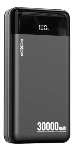 Power Bank Cargador Portátil 30000mah 22.5w Moxom Mx-pb46