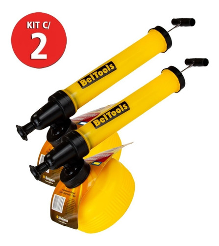 Kit 2 Pulverizador Compressão 370ml Beltools