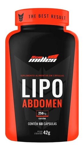 Lipo Abdomen 60caps - New Millen