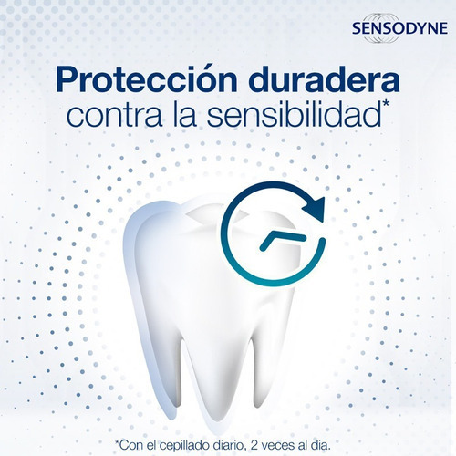Imagen 6 de 7 de Pasta dental Sensodyne Blanqueador Extra Fresh en crema 90 g