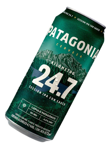 Cerveza Patagonia 24,7 Lata 473ml X6