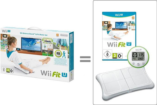 Balance Board Wii Fit U, Tabla De Ejercicios Para Wii U