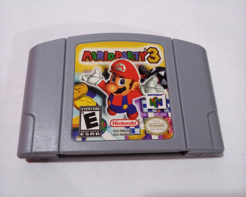 Mario Party 3 N64 Nintendo Juego Fisico Multijugador Clasico