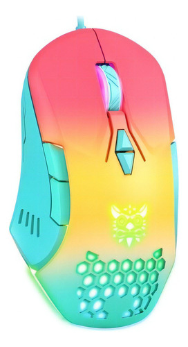 Mouse Gamer Onikuma Cw 902smr Rgb Uso Rudo/gran Presicion Color Red/Orange