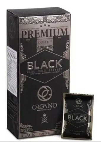 30 Cajas Café Negro Black Coffee Organo Gold Premium Gourmet