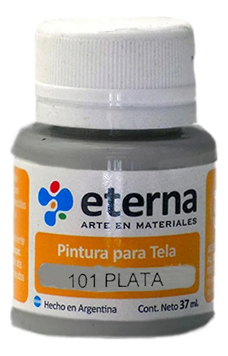 Pintura Para Tela Metal Eterna 37ml X8