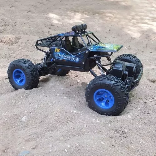 Carro Controle Remoto 4Ch 4X4 Truck Off Road Starry Blue na