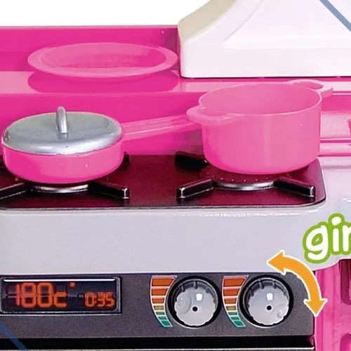 Cozinha Infantil Brinquedo Kit Criança Completa Fogão Menina