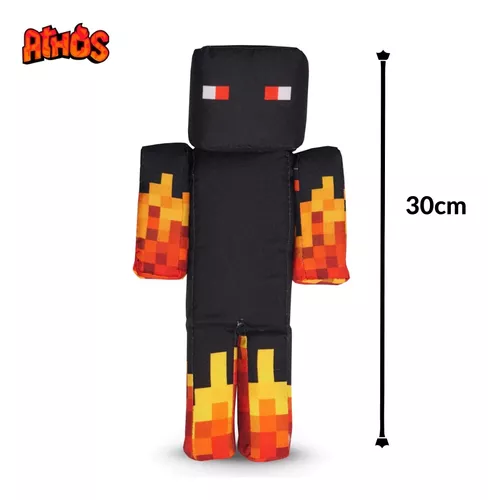 Boneco Athos r Streamers Minecraft 35 Cm