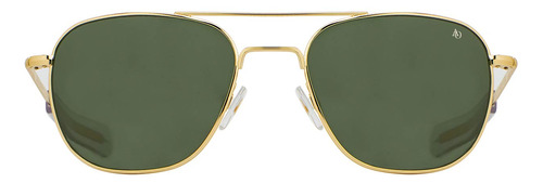 Gafas De Sol Piloto Original De Ao - Gold - Calobar Green Sk