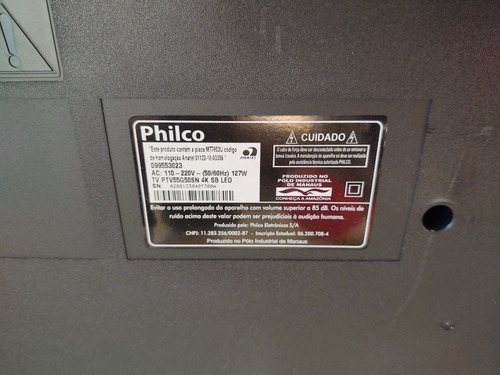 Televisão Philco Ptv55g50sn 4k Para Retirar Peças
