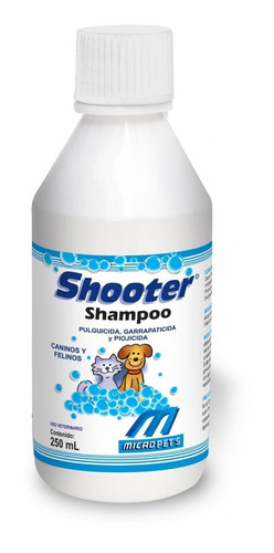 Shampoo Antipulgas Y Garrapatas Shooter 250ml