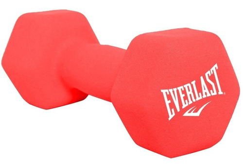 Mancuerna 5 Kg Everlast Pesa Revestida Super Vinilo - El Rey