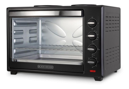 Horno De 62 Lts Con Anafes De Black+decker® To6000-ar