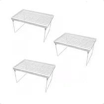 Comprar Set X3 Organizadores Cocina Alacena Estante Bajo Mesada