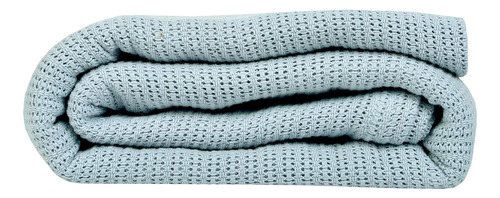 Linteum Textile Supply Leno Weave Manta Gris Hielo, Doble 10