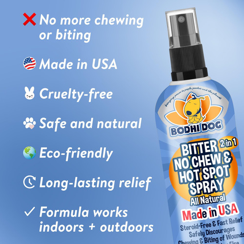 Spray Anti-mastigação E Para Manchas Quentes Bodhi Dog Bitte