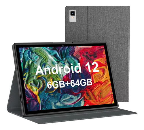 Tablet Con Funda 10 64gb 6gb Android 12 Tableta 5g Wifi