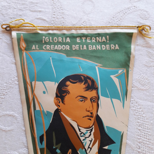 Banderín General Manuel Belgrano Creador De La Bandera