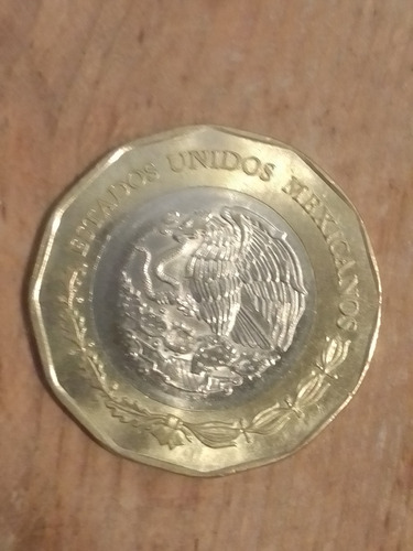 Moneda De Doble Águila Tenochtitlan 