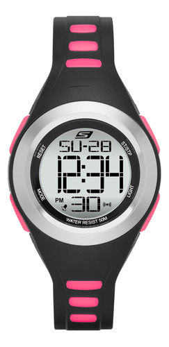 Reloj Cronógrafo Digital Skechers Tennyson Para Mujer Sr2019