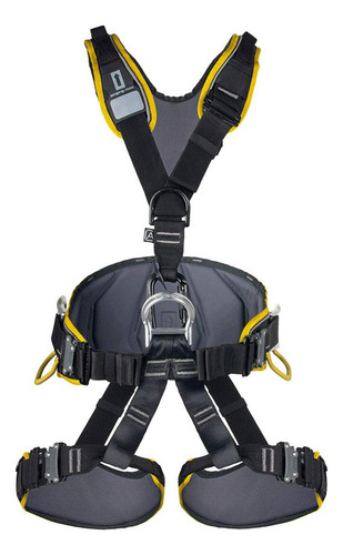 Singing Rock Expert - Arnés De Trabajo De Cuerpo Completo Estándar 3d Totalmente Ajustable, Talla Xl