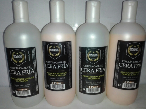 2 Kits Cera Fria Havana De Litro + Obsequio P/cabello