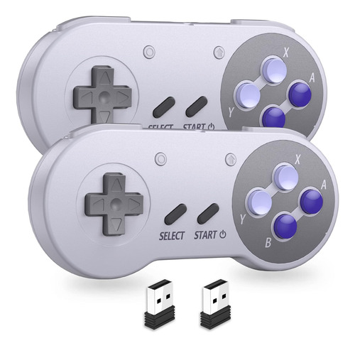 Controlador Inalámbrico Snes Switch Online 2.4 Ghz Para Swit