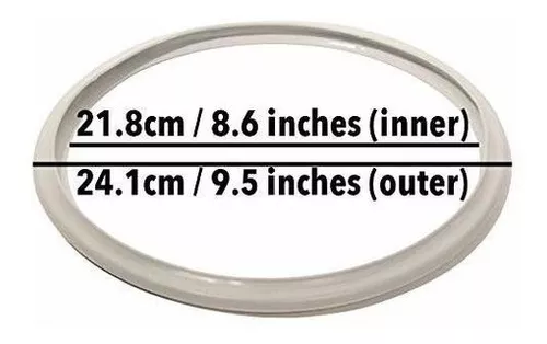 Impresa Junta de repuesto para olla a presión Fagor de 9 pulgadas (paquete  de 2), se adapta a muchos modelos de estufa Fagor (comprueba la descripción
