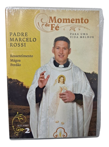 Dvd Padre Marcelo Rossi Momento De Fé Para Uma Vida Melhor