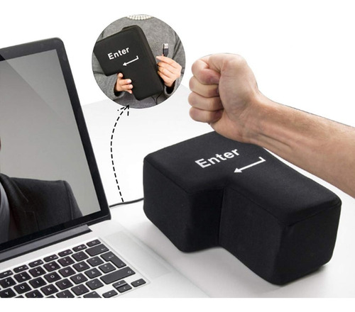 Boton Enter Anti Estres - Grande Botón Entrada Usb Almohada