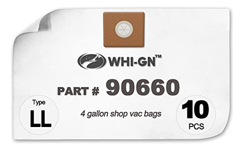 Bolsas Multiusos Whi-gn 90660 De La Colección Ez, Tipo L, Pi