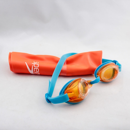 Set De Gafas + Gorro Jet Junior Swim - Naranja