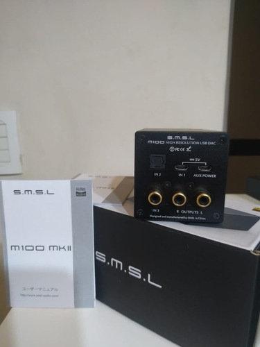 Usb Dac Smsl M100 Mk2 Nuevo (leer)