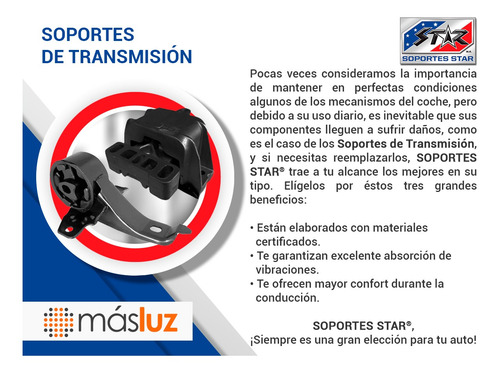1 Soporte Para Transmisión Izquierdo Lancer 2.0l 4 Cil 08/15